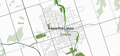 kawartha lakes map