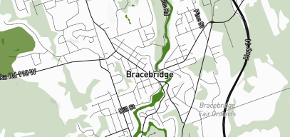 bracebridge map