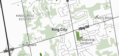 king city map
