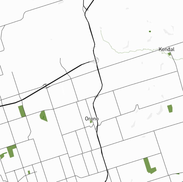 clarington map