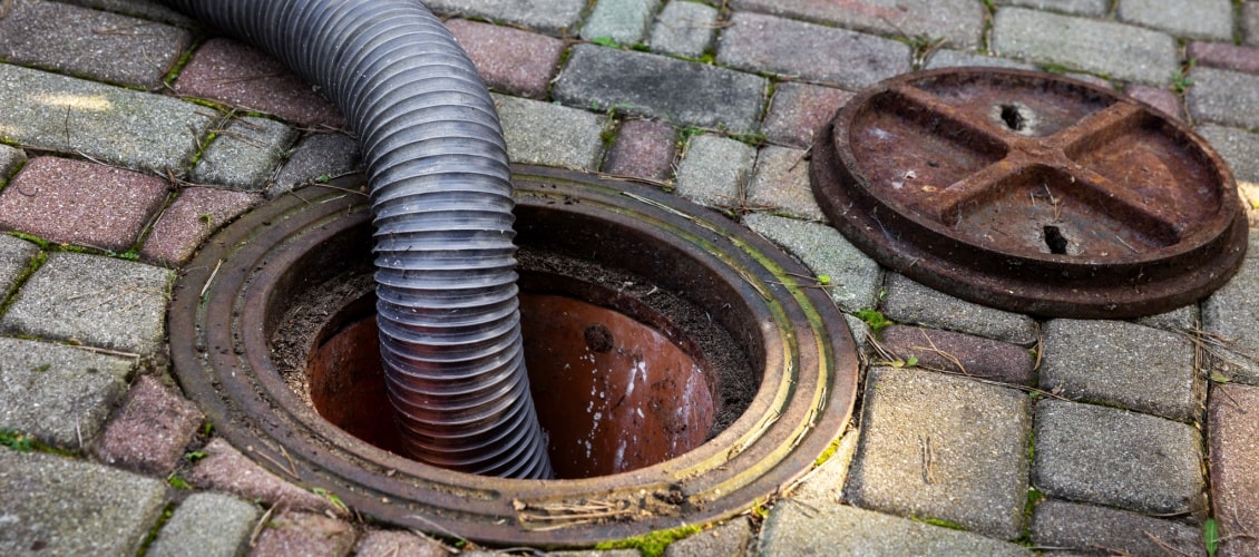 pumping a house septic tank